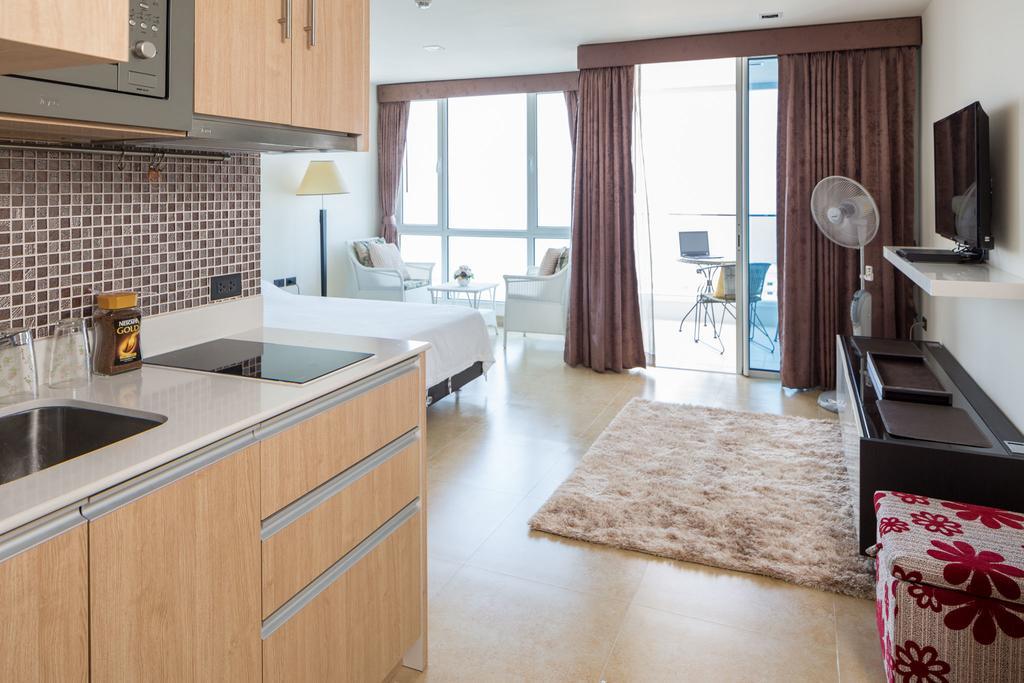 The Cliff Residence Condo 芭達亞 客房 照片